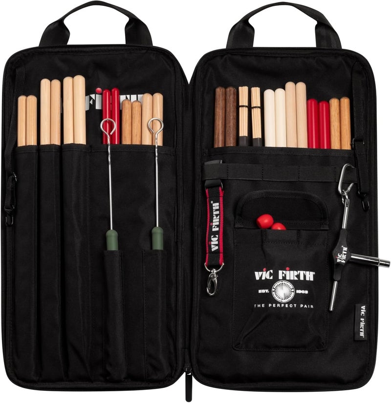Vicfirth Performer Classic Stick Bag, Black - Image 2